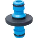 Csatlakozó AQUACRAFT® 550219, SoftTouch 2W, 1/2", tömlőhöz, kerti