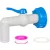 Strend Pro kerti szelep, 1"- 90°, 32 mm, IBC tartályszűkítővel, PVC