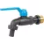 Szelep Strend Pro, kerti, fekete, G3/4", nylon