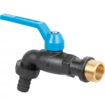 Szelep Strend Pro, kerti, fekete, G3/4", nylon