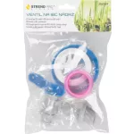 Strend Pro kerti szelep, 3/4", 16 mm, IBC tartályszűkítővel, PVC