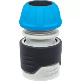   Gyorscsatlakozó AQUACRAFT® 550025, SoftTouch 1/2", 13 mm, STOP, kerti, tömlőhöz