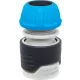 Gyorscsatlakozó AQUACRAFT® 550025, SoftTouch 1/2", 13 mm, STOP, kerti, tömlőhöz