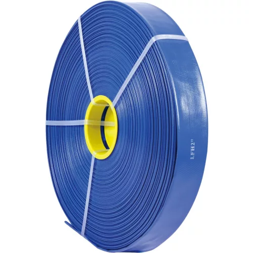 Kerti locsolótömlő, Strend Pro Garden ST.LayFLAT, kék, 1", 20 m, 5 bar, lapos, PVC, -5°C és +65°C között hőálló