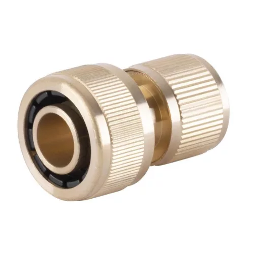 Gyorscsatlakozó Strend Pro, sárgaréz, 3/4", kerti, tömlőhöz