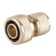 Gyorscsatlakozó Strend Pro, sárgaréz, 3/4", kerti, tömlőhöz