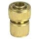 Gyorscsatlakozó Strend Pro, STOP, sárgaréz, 3/4", kerti, tömlőhöz