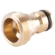 Adapter Strend Pro, sárgaréz, G3/4", külső menetes, kerti tömlőhöz
