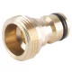 Adapter Strend Pro, sárgaréz, G3/4", külső menetes, kerti tömlőhöz