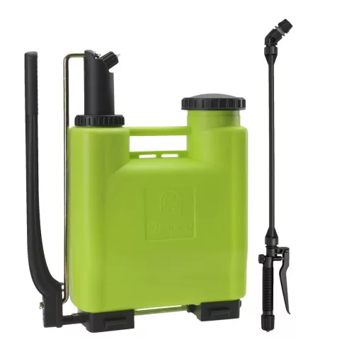 Háti permetező, Dimartino Garden 12, 11,6 liter, zöld, nyomásszabályzós, állítható fúvókás, ergonomikus kialakítású