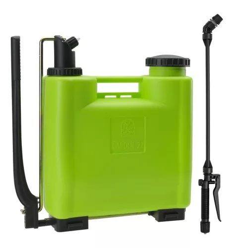 Háti permetező, Dimartino Garden 22, 20,25 liter, zöld, nyomásszabályzós, állítható fúvókás, ergonomikus kialakítású