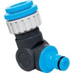 Adapter AQUACRAFT® 550342, csuklós, 1/2"-3/4"-1", 360, 180, külső menetes, kerti tömlőhöz