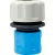 Gyorscsatlakozó AQUACRAFT® 550950, MAX-Flow, 1"x3/4", tömlőhöz, kerti
