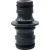 Csatlakozó AQUACRAFT® 550911, MAX-Flow, 2W, 3/4"x1", tömlőhöz, kerti