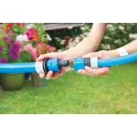 Csatlakozó AQUACRAFT® 550911, MAX-Flow, 2W, 3/4"x1", tömlőhöz, kerti