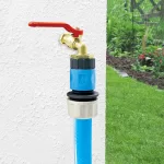 Adapter AQUACRAFT® 550981, MAX-Flow, 3/4"x1", kerti tömlőhöz
