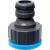 Adapter AQUACRAFT® 550990, MAX-Flow, 3/4"-3/4"x1", kerti tömlőhöz