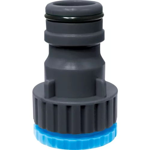 Adapter AQUACRAFT® 550992, MAX-Flow, 1" x 3/4" - 1", locsolótömlőre
