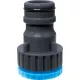 Adapter AQUACRAFT® 550992, MAX-Flow, 1" x 3/4" - 1", locsolótömlőre