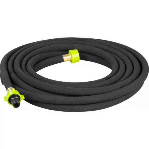 Kerti locsolótömlő, Strend Pro Garden, fekete, 1/2", 7,5 m, 3-6 bar, szivárgó, csatlakozókkal, csepegtető öntözéshez, -5°C és +50°C között hőálló, bővíthető