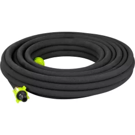   Kerti locsolótömlő, Strend Pro Garden, fekete, 1/2", 15 m, szivárgó, csatlakozókkal, csepegtető öntözéshez, -5°C és +50°C között hőálló