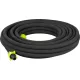 Kerti locsolótömlő, Strend Pro Garden, fekete, 1/2", 15 m, szivárgó, csatlakozókkal, csepegtető öntözéshez, -5°C és +50°C között hőálló