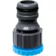 Adapter AQUACRAFT® 550991, MAX-Flow, 1/2"x3/4", kerti tömlőhöz