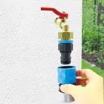 Adapter AQUACRAFT® 550991, MAX-Flow, 1/2"x3/4", kerti tömlőhöz