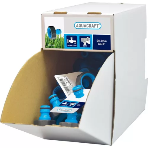 Adapter AQUACRAFT® 552165, SoftTouch G3/4", kerti tömlőhöz