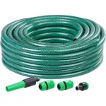 Tömlő Strend Pro Economic, 1/2", H-20 m, adapter, fúvóka, csatlakozók készlet, kerti
