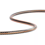 Kerti locsolótömlő, Strend Pro Garden Premium, fekete/narancssárga, 1/2", 50 m, 35 bar, algaálló belső fal, sérülésálló műanyag keverék, -5°C és +65°C között hőálló