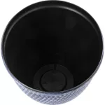 Műanyag virágcserép, Strend Pro Garden Marble, kék, átmérő: 37 cm, magasság: 30 cm, márványhatású, 19,5 l, kerek