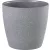 Műanyag virágcserép, Strend Pro Garden Stone, szürke, átmérő: 28 cm, magasság: 26 cm, pöttyökkel, betéttel, 11 l, kőhatású, kerek