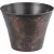 Virágcserép Strend Pro Flower, 24,5x19,3 cm, arany, fémes hatású