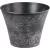 Virágcserép Strend Pro Flower, 24,5x19,3 cm, ezüst, fémes hatású
