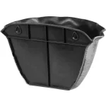 Virágcserép Strend Pro Wave, 26x18 cm, ezüst, fémes hatású, függő