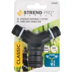 Csatlakozó idom Strend Pro Garden, 3-utas, MAX FLOW szűkítő 2x STANDARD-ra
