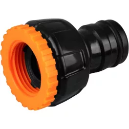   Csatlakozó Strend Pro Garden, G1", G3/4" szűkítővel, vízcsaphoz, belső menet, MAX FLOW