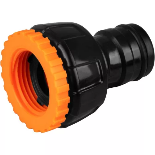 Csatlakozó Strend Pro Garden, G1", G3/4" szűkítővel, vízcsaphoz, belső menet, MAX FLOW