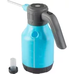 Akkumulátoros permetező, Strend Pro Garden, 2 l, kék, 3,7 V, 2 Ah Li-Ion, kézi, műanyag tartály, acél lándzsa, állítható fúvóka