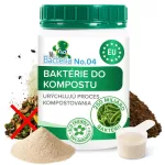 Komposztgyorsító, Mr.Bacteria No.4, 500 g, természetes, bio-enzimatikus, környezetbarát, komposzthoz