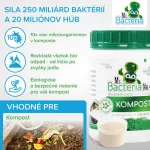 Komposztgyorsító, Mr.Bacteria No.4, 500 g, természetes, bio-enzimatikus, környezetbarát, komposzthoz
