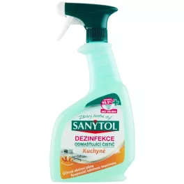   Fertőtlenítés Sanytol, zsírtalanító tisztítószer, konyhába, 500 ml