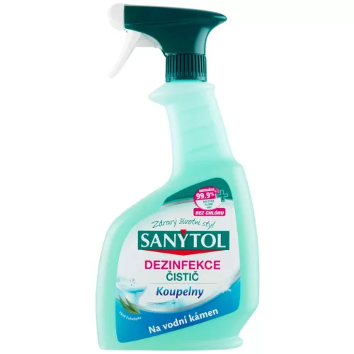 Fertőtlenítő Sanytol, Tisztító, fürdőszobába, eukaliptusz, 500 ml