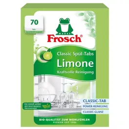   Tabletta Frosch Minden az egyben, mosogatógéphez, lime, 70 tabletta, ALL in 1