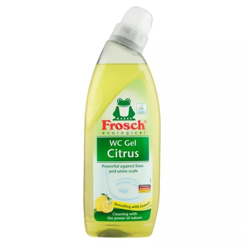 WC gél Frosch, citrus, 750 ml
