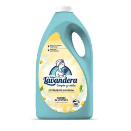   Mosógél, Lavandera, 4500 ml, 90 mosás, vadvirág illat, gyengéd tisztítás, hosszan tartó illat, textíliakímélő ápolás