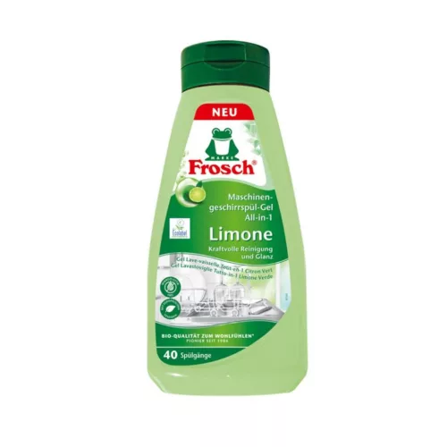 Gél Frosch, All in 1, mosogatógépbe, lime, ALL in 1