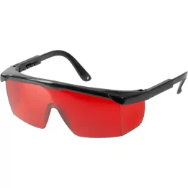 Szemüveg Safetyco B507, piros, védő, állítható