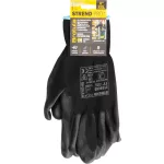 Kesztyű ST BROTULA Black 11/XXL, kerti, ÚJ KIADÁS, bliszteres csomagolásban